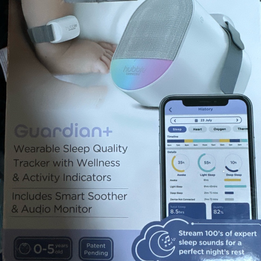 Hubble guardian plus baby monitor
